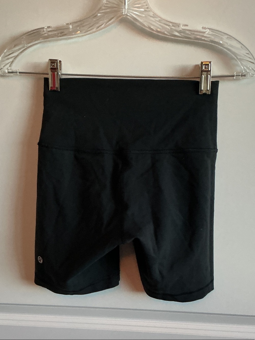 lululemon athletica Black High-Rise Bike Shorts